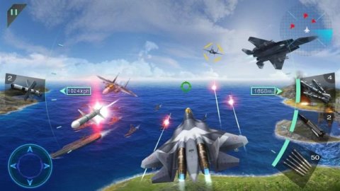 Воздушные битвы 3D