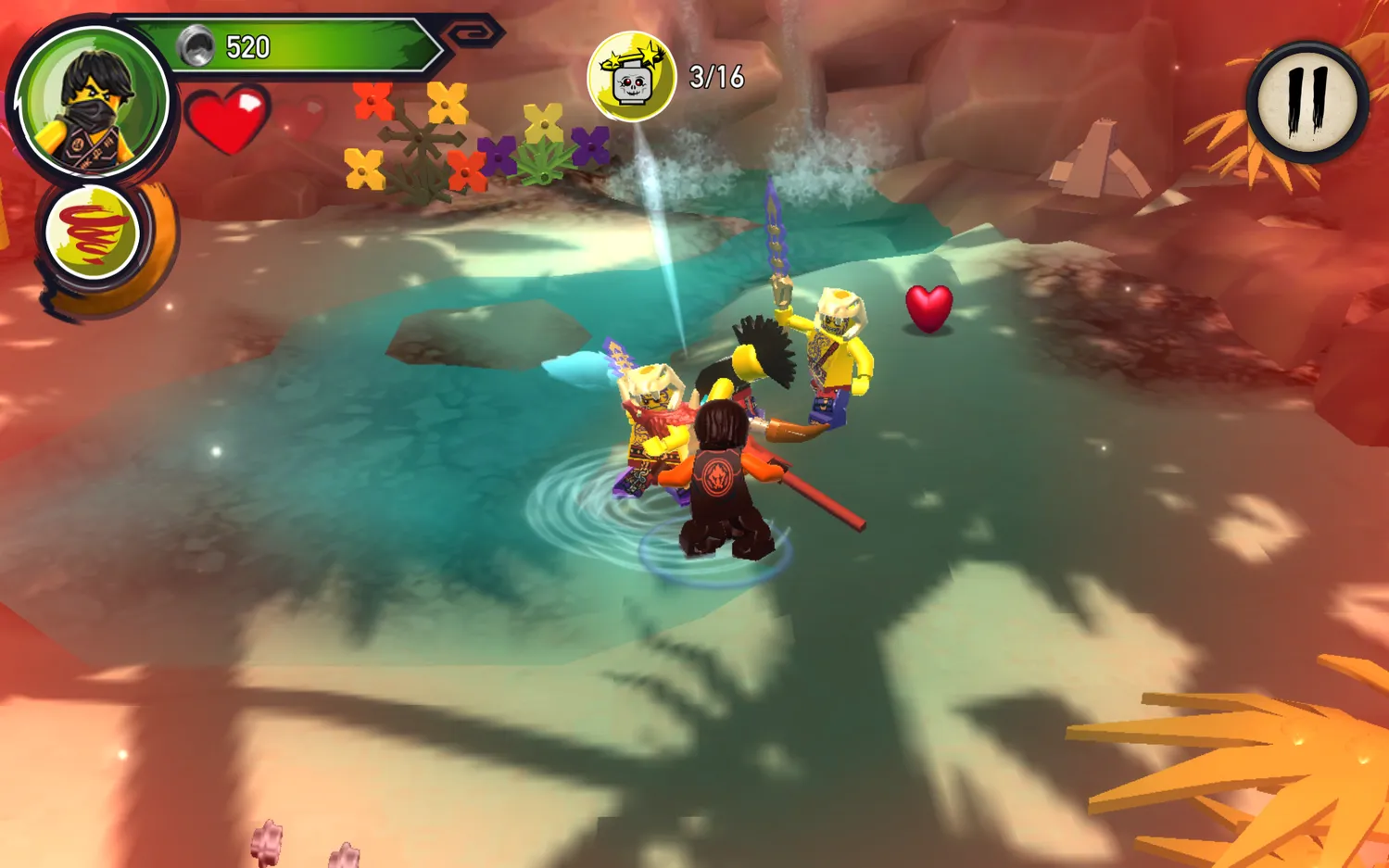 Lego ninjago shadow of ronin best sale apk android