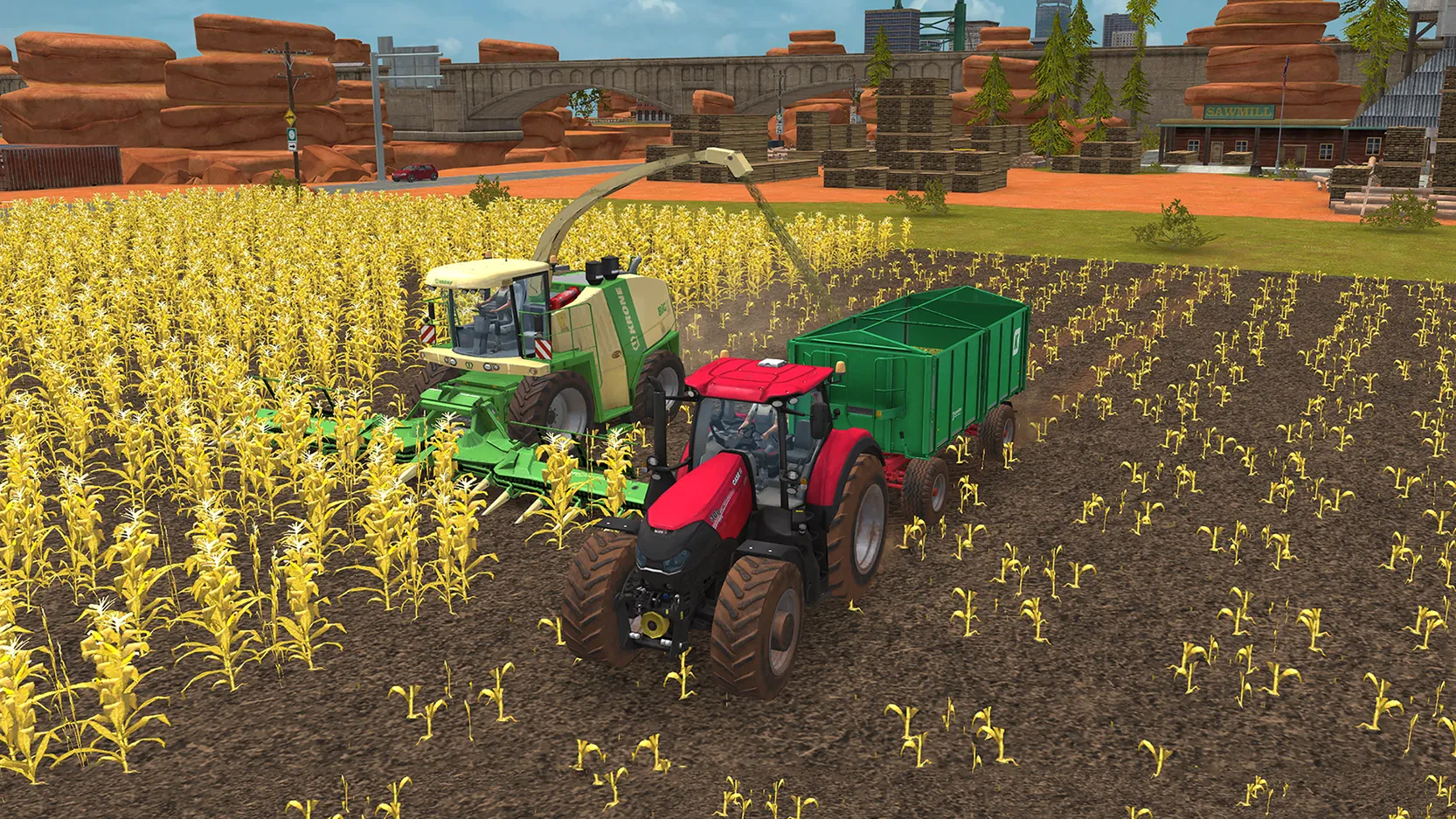 Скачать Farming Simulator 18 v1.4.2.1 Мод APK на андроид