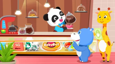 Baby Panda’s Summer: Café