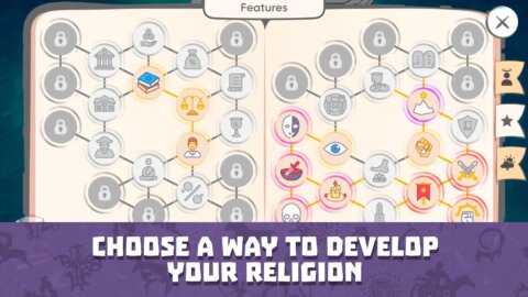 God Simulator. Sandbox strategy game Religion Inc