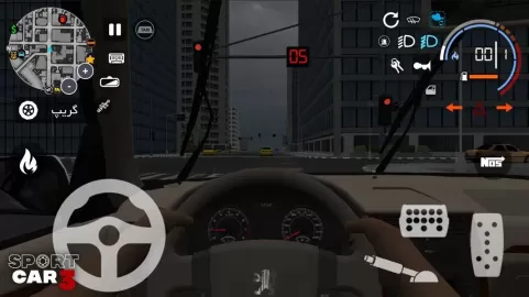 Sport car 3: Taxi & Police - drive simulator