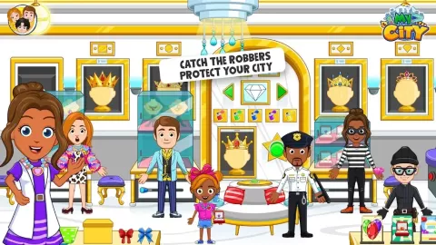 My City: Cops and Robbers - Police Game for Kids