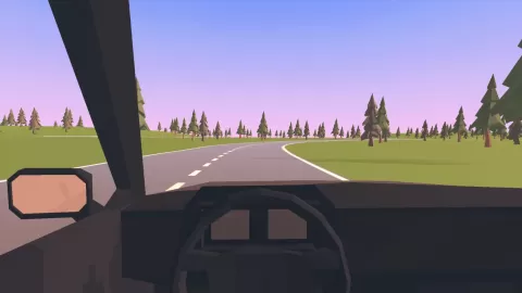 Car delivery service 90s: Open world driving