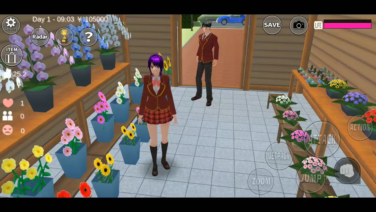 Скачать SAKURA School Simulator 1.038.87 Мод APK на андроид