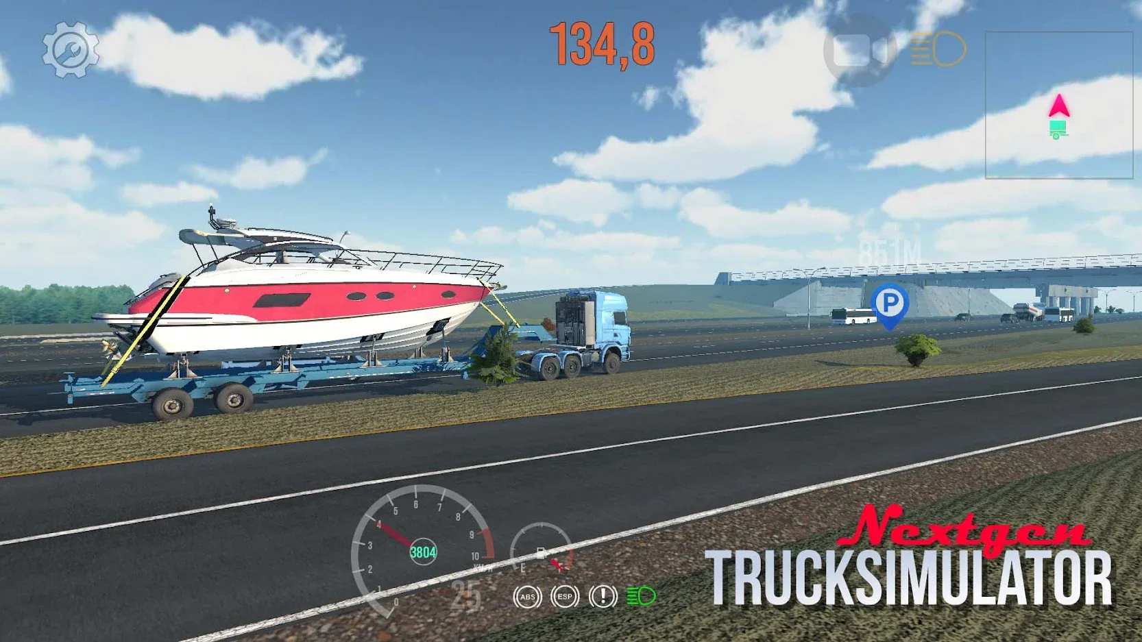 Скачать Nextgen: Truck Simulator 0.42 Мод APK на андроид бесплатно