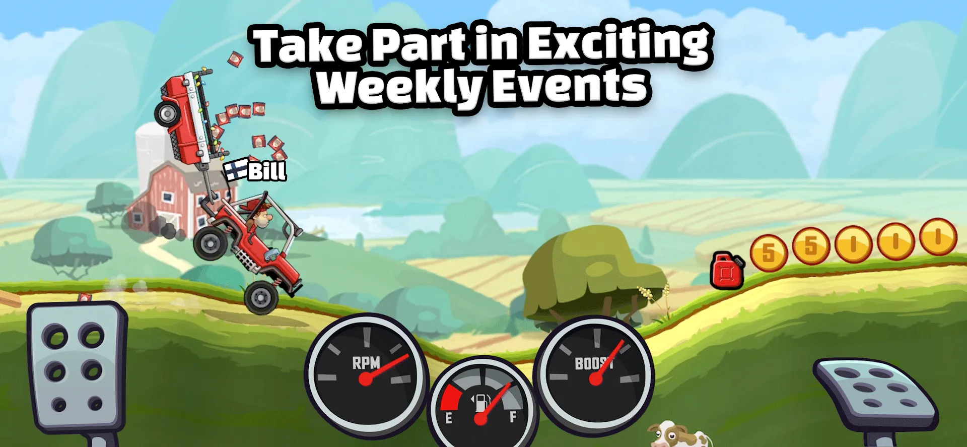 Hill Climb Racing 2 1.58.1 - Скачать для Android APK бесплатно