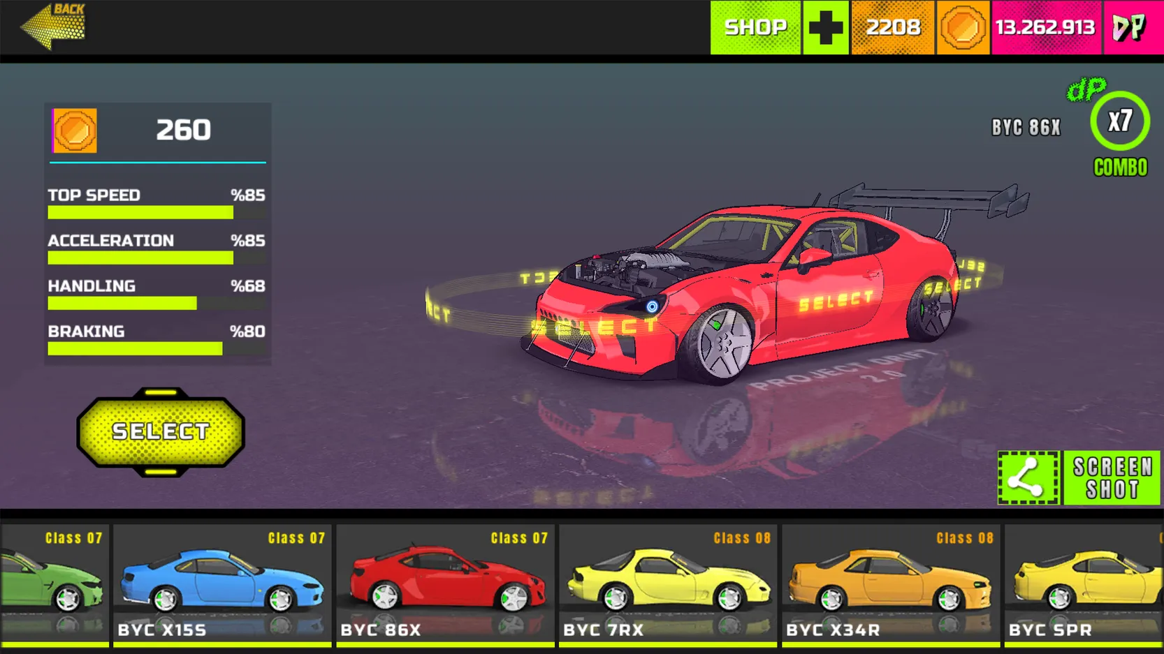 Скачать Project Drift 2.0 v29 Мод APK на андроид бесплатно