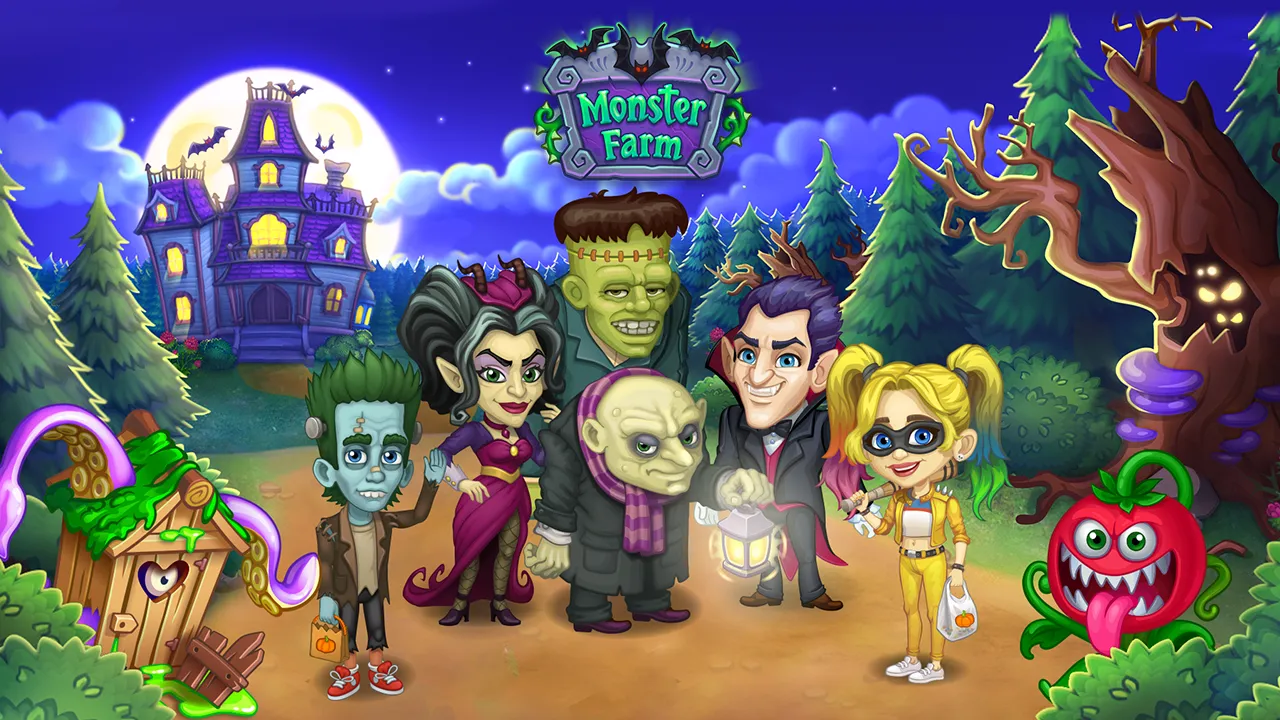 Скачать Halloween Farm 1.86 Мод APK на андроид бесплатно