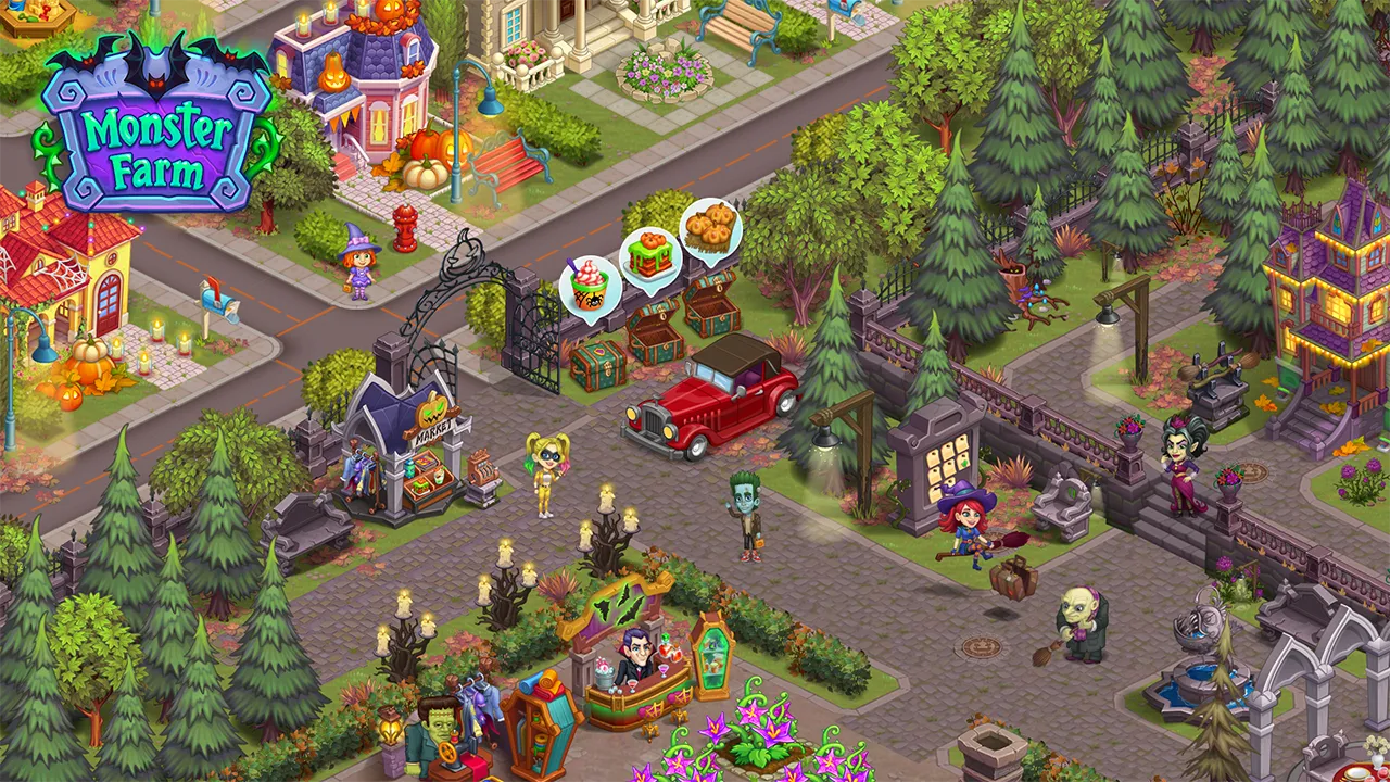 Скачать Halloween Farm 1.86 Мод APK на андроид бесплатно