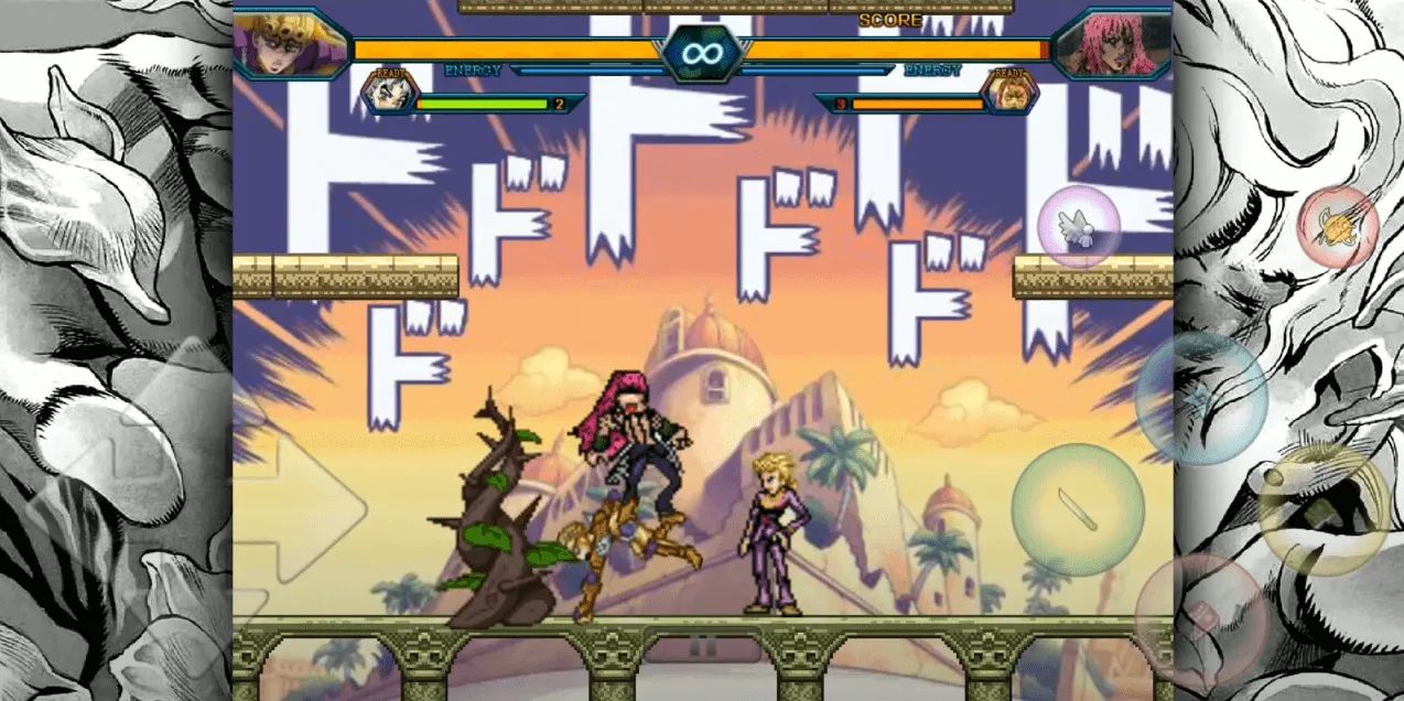 Скачать JoJo MUGEN 3.1 APK на андроид бесплатно