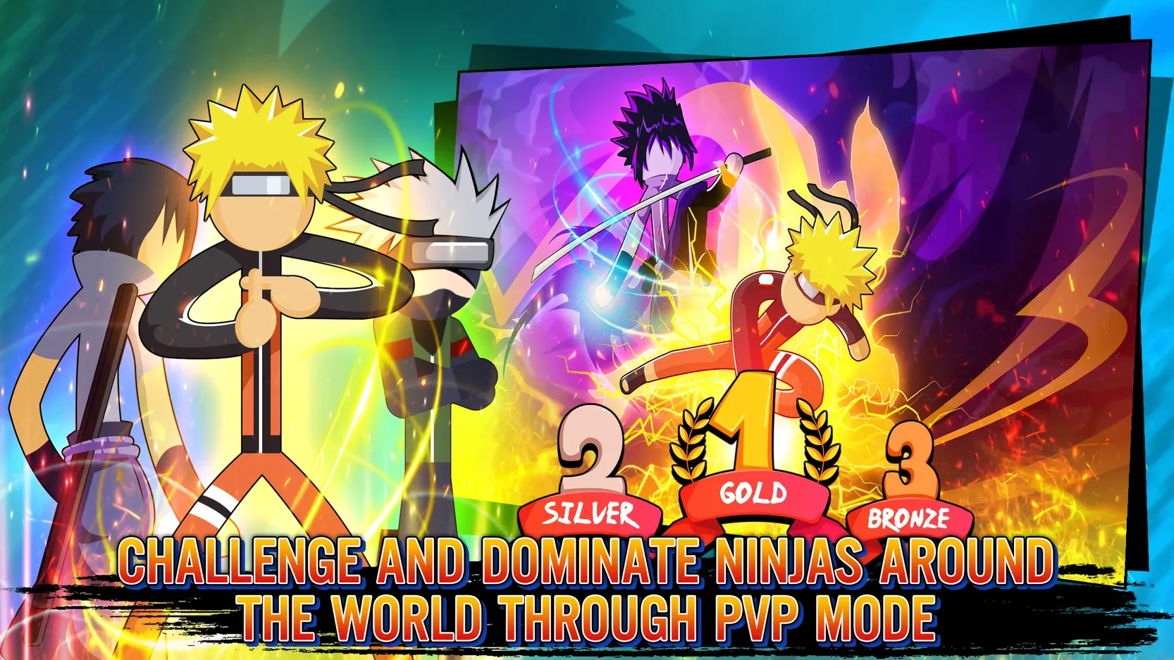 Stickman Ninja Fight 0.2.0 APK + Mod [Free purchase][Free  shopping][Unlocked] for Android.