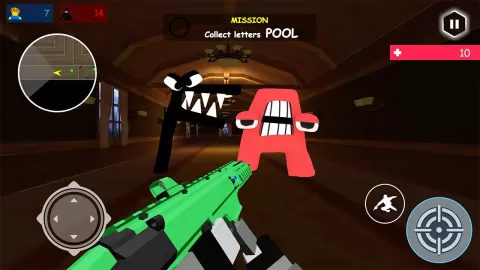 Alphabet Shooter: Survival FPS