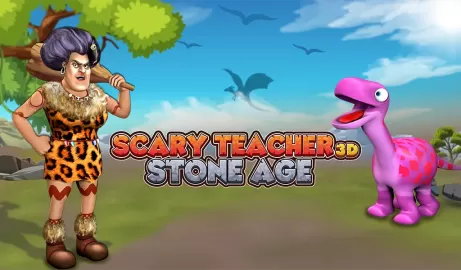 Scary Teacher Stone Age