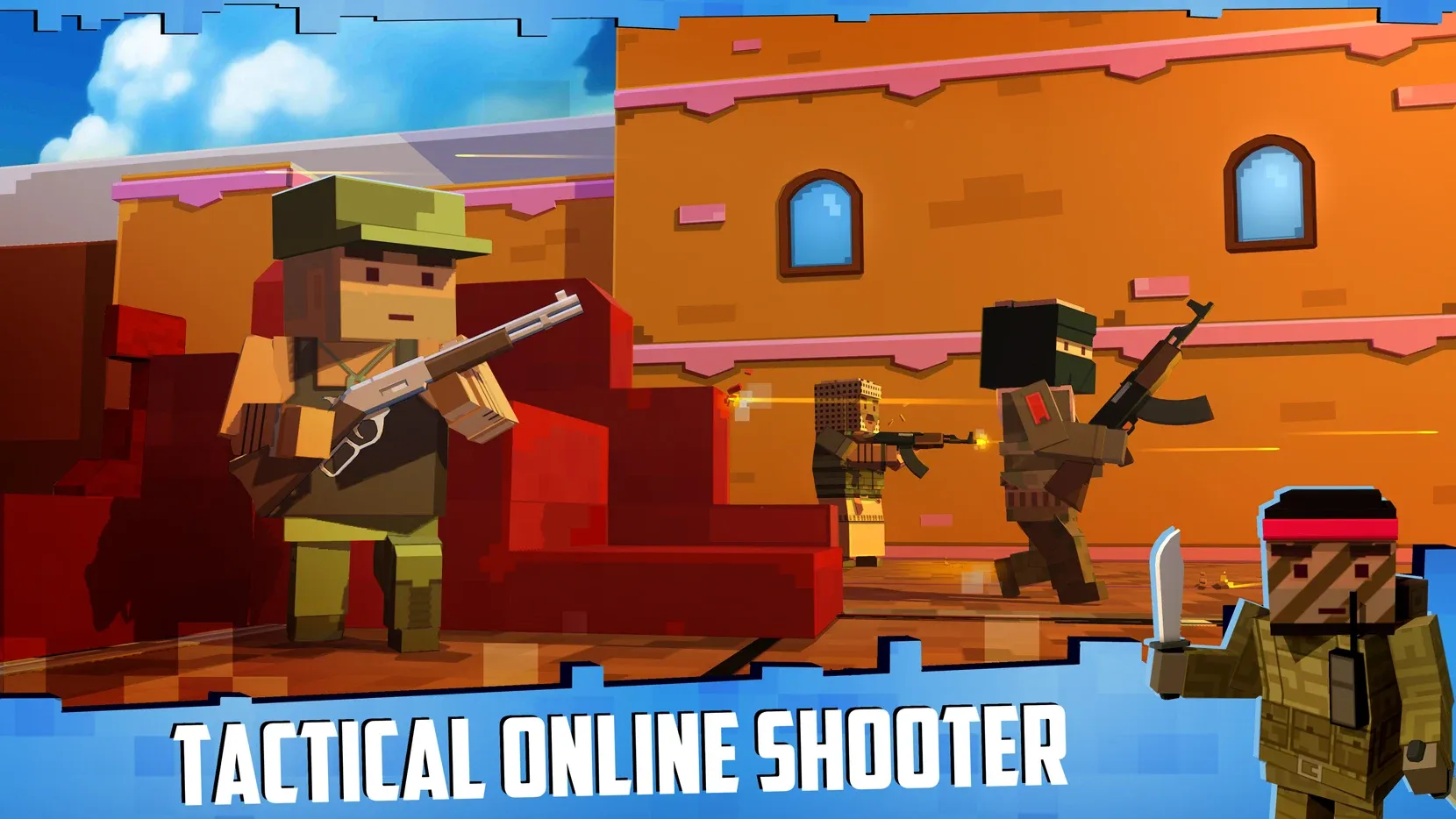 Скачать Block Gun 9.3 Мод APK на андроид бесплатно