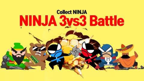 Jumping Ninja Battle