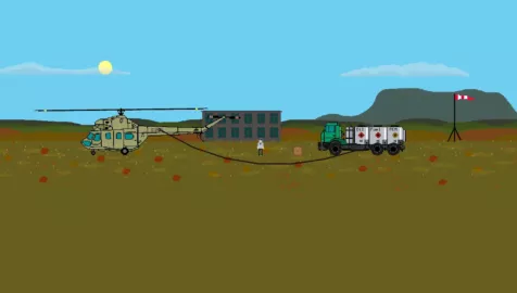 Pixel Helicopter Simulator