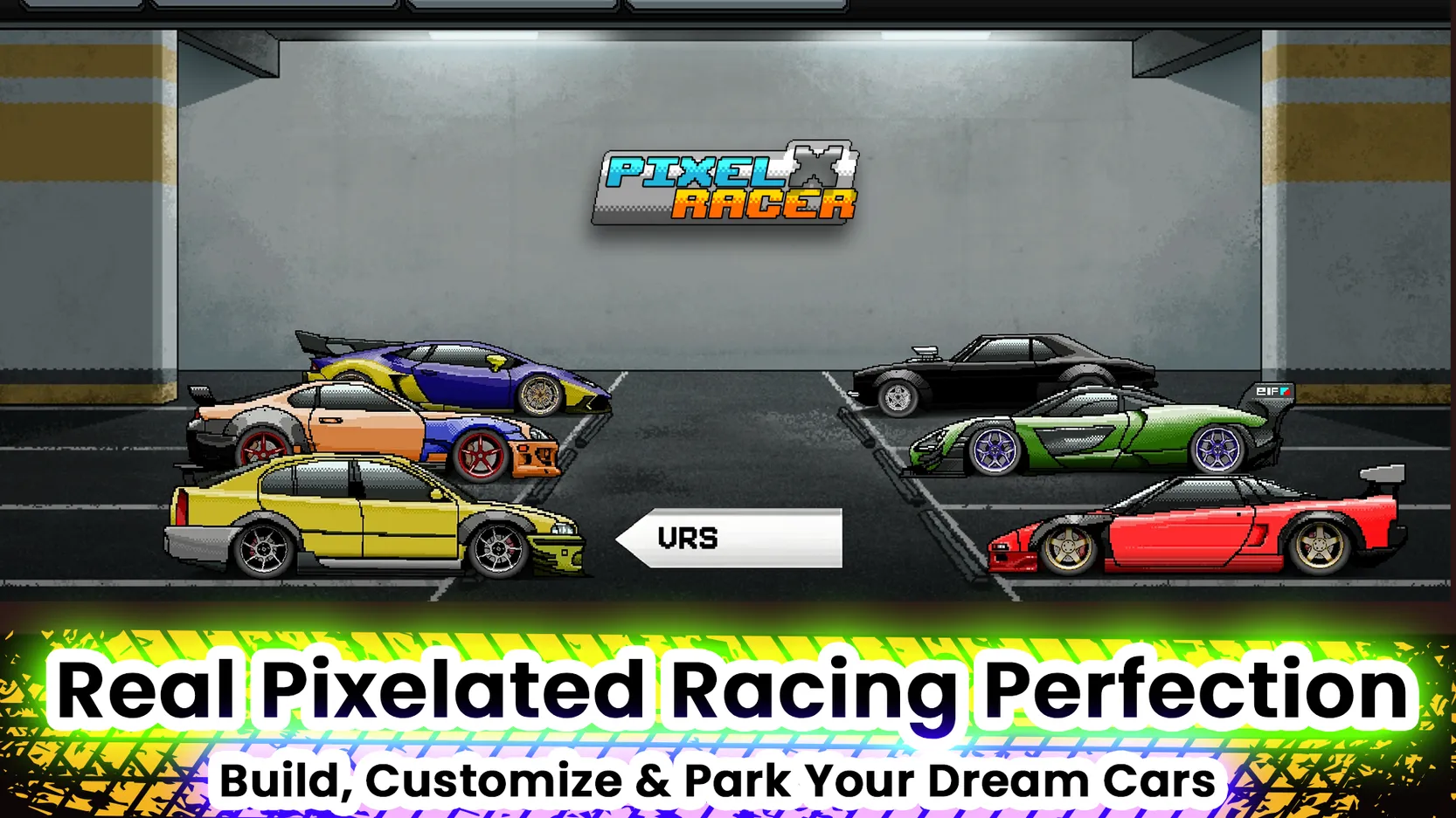 Скачать Pixel X Racer 2.97 APK на андроид бесплатно