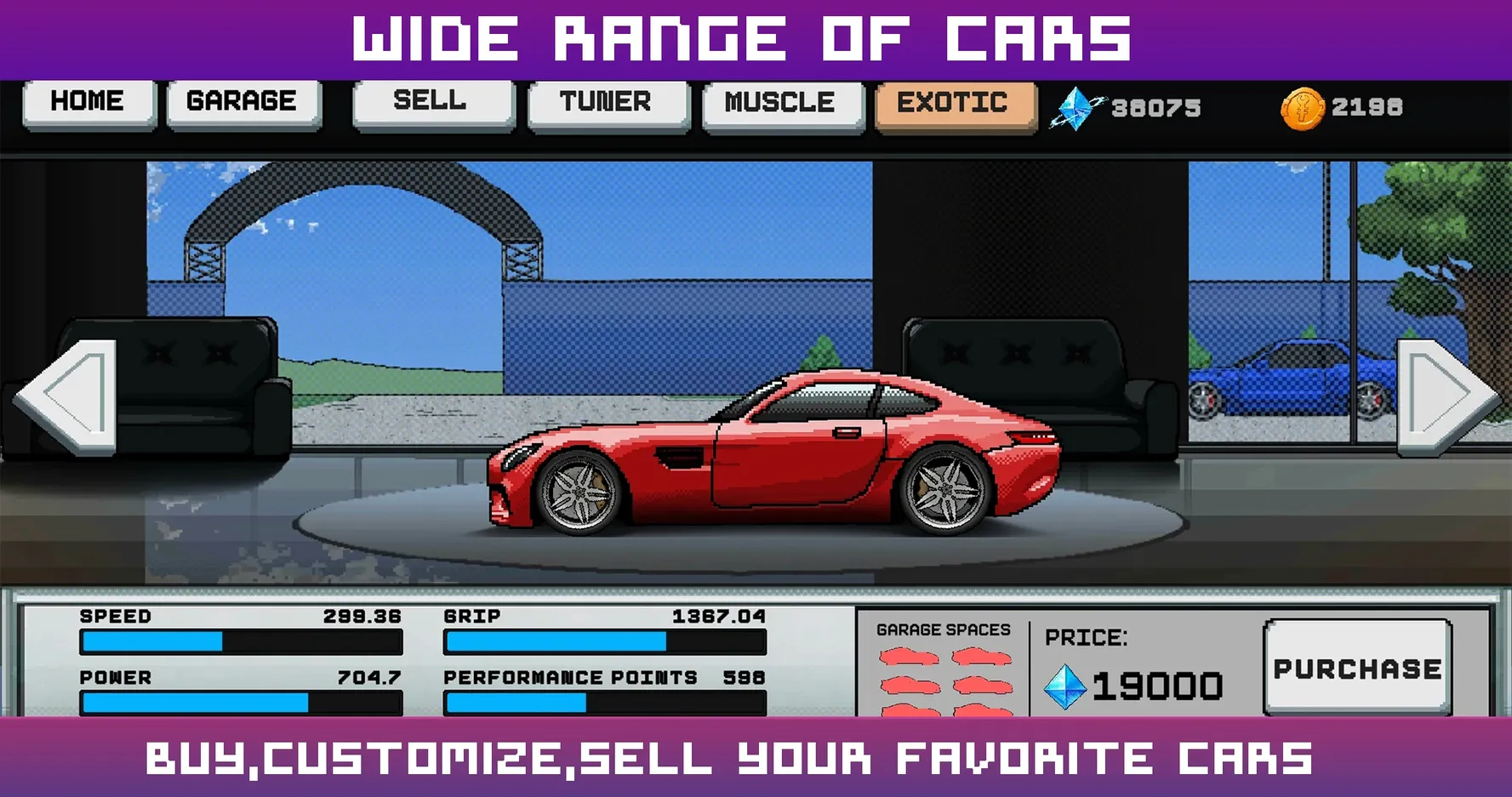 Скачать Pixel X Racer 2.97 APK на андроид бесплатно