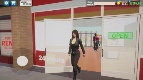 Supermarket Manager Simulator