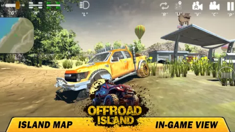 Offroad Island Mudness Car