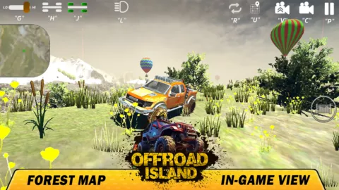 Offroad Island Mudness Car