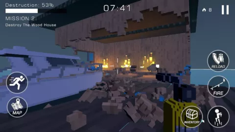 Pixel Destruction Simulator 3D