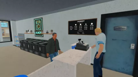 Laundry Store Simulator