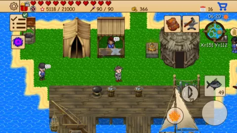 Survival RPG: Pirate Adventure