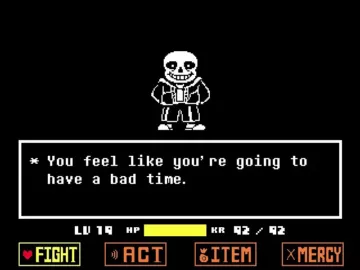 Undertale Hotland Sans Fight