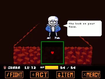 Undertale Hotland Sans Fight