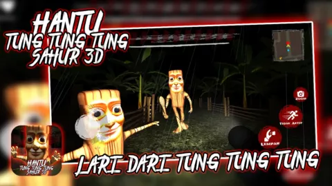 Hantu Tung Tung Tung Sahur 3D