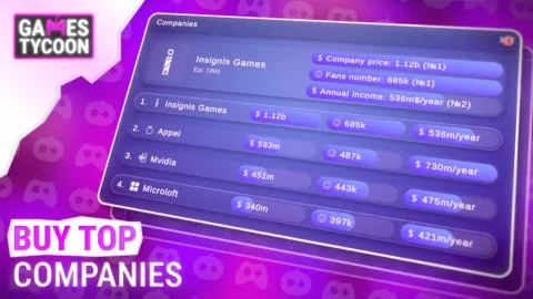 Games Tycoon Pro