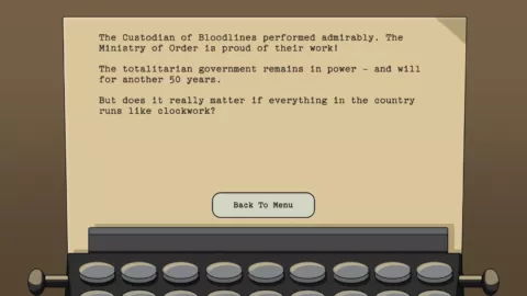 Ministry of Order: Prologue