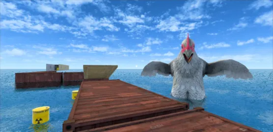 Evil Chicken: Scary Escape