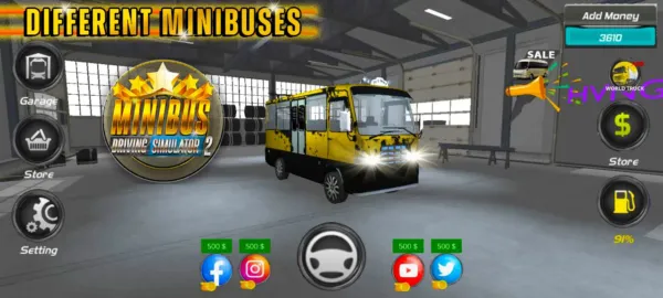 Minibus Simulator